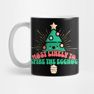 Retro Most Likely To Spike The Eggnog Mug